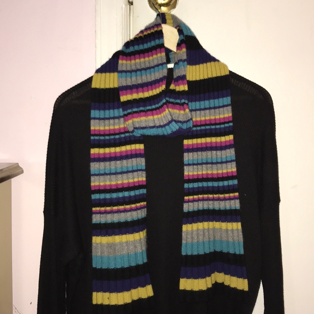 Cashmere Striped Scarf